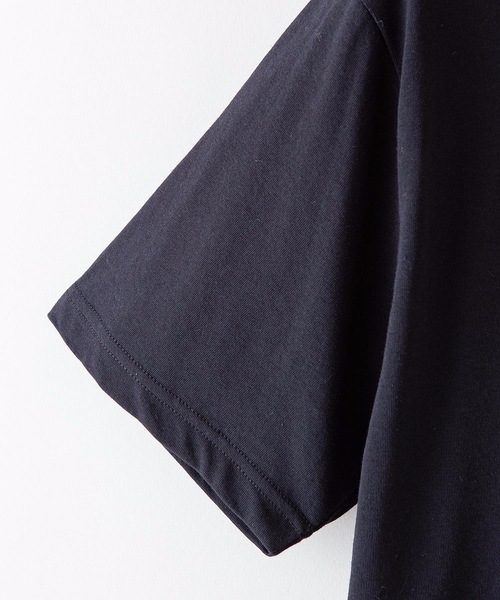 OUTDOOR PRODUCTS（アウトドアプロダクツ）の「【OUTDOOR PRODUCTS】ドライ機能付き（速乾機能）ＣＡＭＰモチーフワンポイント刺繍ビッグシルエットＴシャツ（Tシャツ/カットソー・メンズ・ホワイト/チャコールグレー/ブラック/ベージュ/オフホワイト/アイボリー/ピンク/ライトピンク/ブルー系その他・MEDIUM/LARGE/X-LARGE）」の20枚目の写真