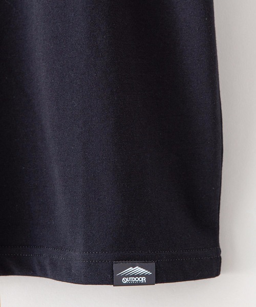 OUTDOOR PRODUCTS（アウトドアプロダクツ）の「【OUTDOOR PRODUCTS】ドライ機能付き（速乾機能）ＣＡＭＰモチーフワンポイント刺繍ビッグシルエットＴシャツ（Tシャツ/カットソー・メンズ・ホワイト/チャコールグレー/ブラック/ベージュ/オフホワイト/アイボリー/ピンク/ライトピンク/ブルー系その他・MEDIUM/LARGE/X-LARGE）」の18枚目の写真