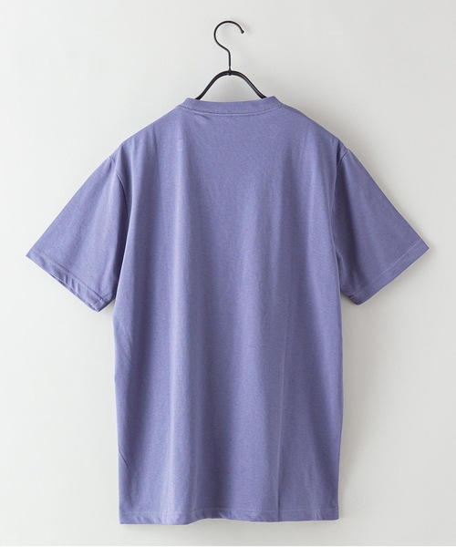 OUTDOOR PRODUCTS（アウトドアプロダクツ）の「【OUTDOOR PRODUCTS】ドライ機能付き（速乾機能）ＣＡＭＰモチーフワンポイント刺繍ビッグシルエットＴシャツ（Tシャツ/カットソー・メンズ・ホワイト/チャコールグレー/ブラック/ベージュ/オフホワイト/アイボリー/ピンク/ライトピンク/ブルー系その他・MEDIUM/LARGE/X-LARGE）」の15枚目の写真