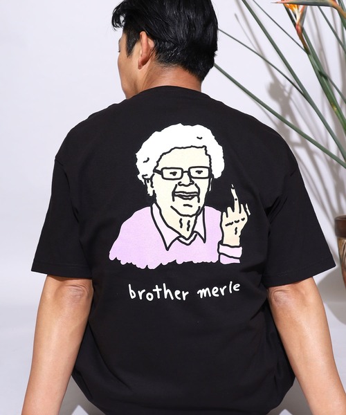 アパルトモン BROTHER BROTHER S/S TEE Tシャツ BROTHER MERLE（ブラザー マール）の「BROTHER MERLE/ブラザーマール
