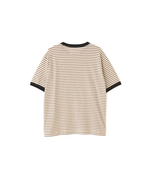MHL.（エムエイチエル）の「COTTON LINEN STRIPE JERSEY（Tシャツ/カットソー・メンズ・ベージュ/カーキ・LARGE/MEDIUM）」の7枚目の写真