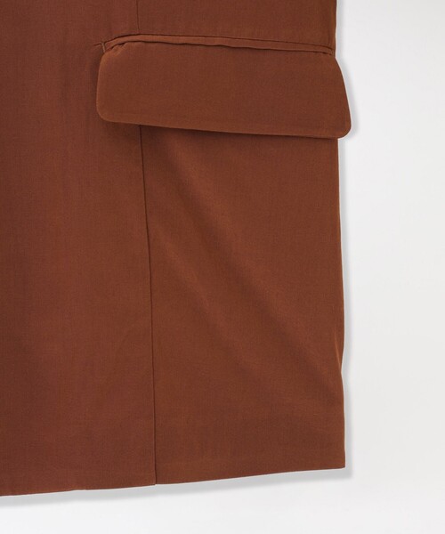 LOVELESS(ラブレス)の「FAbRICA ライト ジャケット(テーラードジャケット・レディース・ブラウン/グリーン・34/36)」の8枚目の写真