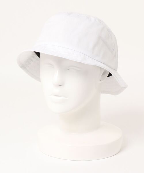 koe（コエ）の「ツイルバケットハット*（キャップ・レディース・ホワイト/ブラック/オリーブ/ネイビー・FREE）」の2枚目の写真