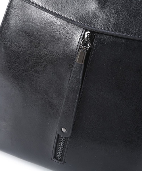 florist（フローリスト）の「【2WAY】ショルダーバッグになるフラップレザーリュックサック（バックパック/リュック・レディース・グレー/ブラック/キャメル/グリーン・FREE）」の15枚目の写真