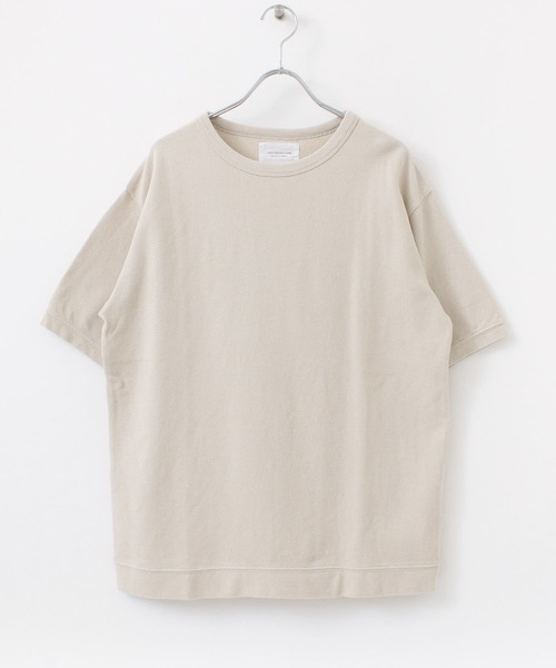 URBAN RESEARCH DOORS（アーバンリサーチドアーズ）の「鹿の子ショートスリーブTシャツ（Tシャツ/カットソー・メンズ・ブラウン/ブルー系その他/ベージュ・38/40）」の20枚目の写真