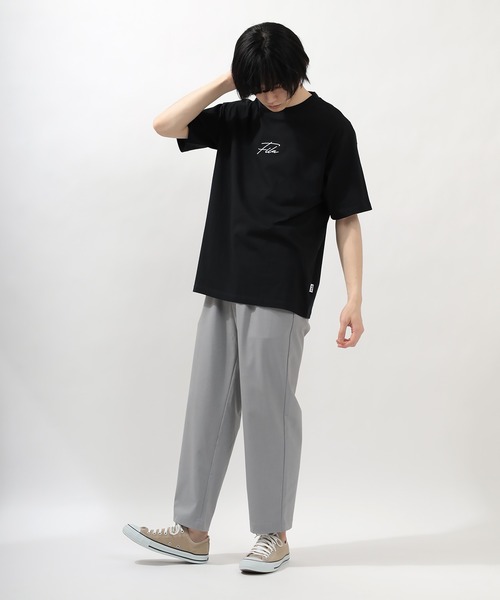 FILA 幾何学模様 シャツ　スコート　L FILA 幾何学模様 シャツ スコート L FILA 幾何学模様 シャツ