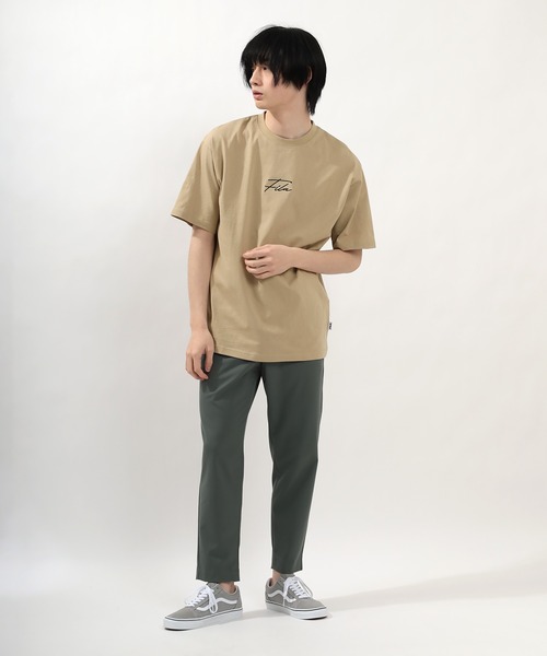 FILA 幾何学模様 シャツ　スコート　L ウインザーオンラインショップ【SALE】フィラ スコート