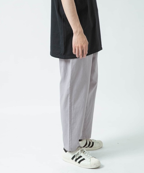 ITEMS URBANRESEARCH（アイテムズ アーバンリサーチ）の「綿麻イージーパンツ（その他パンツ・メンズ・ブルー/ベージュ/パープル/ブラック・LARGE/MEDIUM）」の8枚目の写真