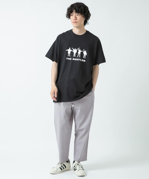 ITEMS URBANRESEARCH（アイテムズ アーバンリサーチ）の「綿麻イージーパンツ（その他パンツ・メンズ・ブルー/ベージュ/パープル/ブラック・LARGE/MEDIUM）」の9枚目の写真