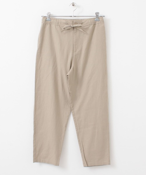 ITEMS URBANRESEARCH（アイテムズ アーバンリサーチ）の「綿麻イージーパンツ（その他パンツ・メンズ・ブルー/ベージュ/パープル/ブラック・LARGE/MEDIUM）」の12枚目の写真