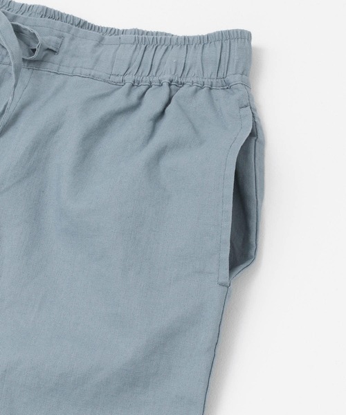 ITEMS URBANRESEARCH（アイテムズ アーバンリサーチ）の「綿麻イージーパンツ（その他パンツ・メンズ・ブルー/ベージュ/パープル/ブラック・LARGE/MEDIUM）」の16枚目の写真