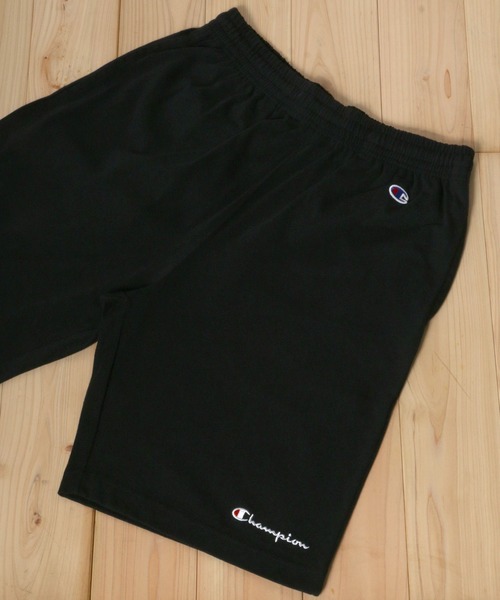 Champion(チャンピオン)の「Champion/チャンピオン スウェット ワンポイント刺繍 ショートパンツ(その他パンツ・メンズ・ホワイト/ブラック/ネイビー/グレー/オリーブ/チャコール/レッド/イエロー・S/M/L/XL)」の3枚目の写真