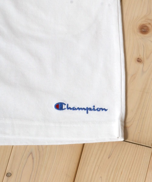 Champion(チャンピオン)の「Champion/チャンピオン スウェット ワンポイント刺繍 ショートパンツ(その他パンツ・メンズ・ホワイト/ブラック/ネイビー/グレー/オリーブ/チャコール/レッド/イエロー・S/M/L/XL)」の20枚目の写真