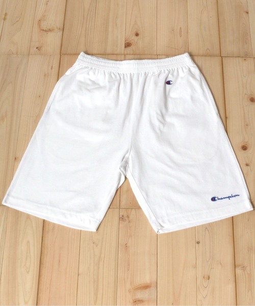 Champion(チャンピオン)の「Champion/チャンピオン スウェット ワンポイント刺繍 ショートパンツ(その他パンツ・メンズ・ホワイト/ブラック/ネイビー/グレー/オリーブ/チャコール/レッド/イエロー・S/M/L/XL)」の9枚目の写真