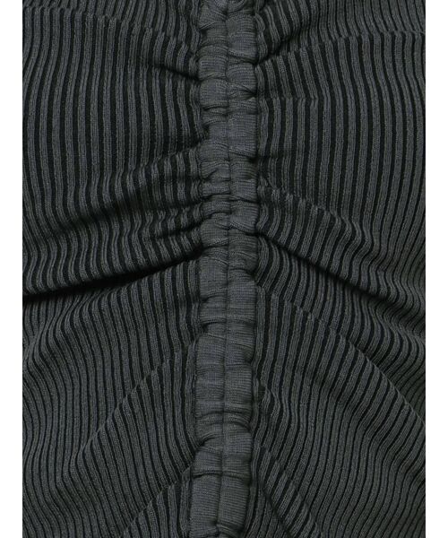 EMODA（エモダ）の「ドローストリングリブニット（ニット/セーター・レディース・ブラック/ブラウン/アイボリー/ミント・FREE）」の10枚目の写真