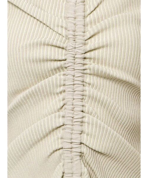 EMODA（エモダ）の「ドローストリングリブニット（ニット/セーター・レディース・ブラック/ブラウン/アイボリー/ミント・FREE）」の15枚目の写真