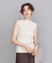 BEAUTY&YOUTH UNITED ARROWS | BY ランダムリブボトルネックノースリーブカットソー(Tシャツ/カットソー)