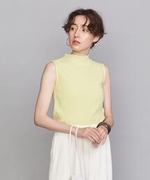 BEAUTY&YOUTH UNITED ARROWS | BY ランダムリブボトルネックノースリーブカットソー(Tシャツ/カットソー)