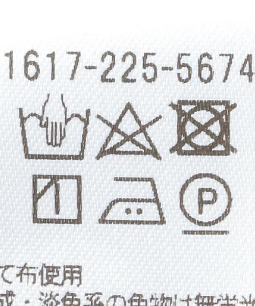 BEAUTY&YOUTH UNITED ARROWS（ビューティーアンドユースユナイテッドアローズ）の「BY ランダムリブボトルネックノースリーブカットソー（Tシャツ/カットソー・レディース・ライム/オフホワイト/ブラック・FREE）」の12枚目の写真
