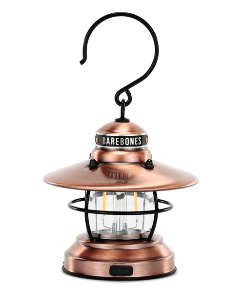 BAREBONES（ベアボーンズ）の「BAREBONES EDISON MINI LANTERN ベアボーンズ ミニエジソンランタン LED 照明 ランタン（照明・メンズ・レッド/ブロンズ/ゴールド系その他・FREE）」の2枚目の写真