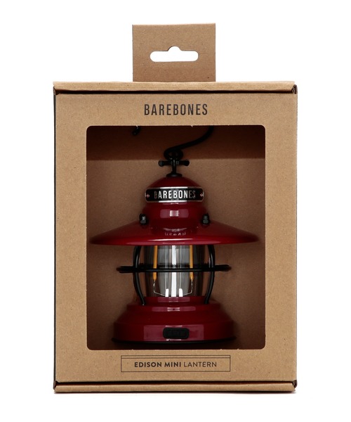 BAREBONES（ベアボーンズ）の「BAREBONES EDISON MINI LANTERN ベアボーンズ ミニエジソンランタン LED 照明 ランタン（照明・メンズ・レッド/ブロンズ/ゴールド系その他・FREE）」の9枚目の写真