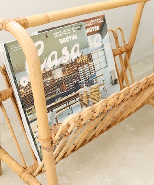 Creer（クレエ）の「マガジンラック JUGLAS / ユグラ（収納グッズ・レディース・ナチュラル・ONE SIZE）」の11枚目の写真