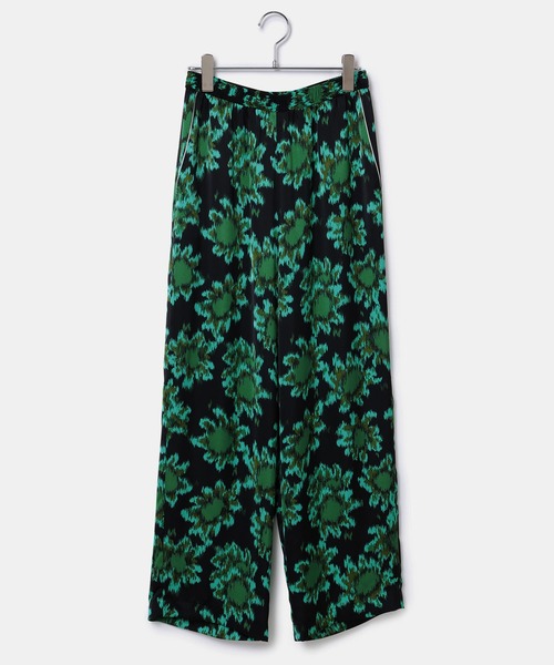 ADAM ET ROPE'（アダムエロペ）の「【セットアップ対応】サテンプリントイージーパンツ（その他パンツ・レディース・グリーン系その他/ピンク系その他2/ブラウン系その他2・FREE）」の7枚目の写真