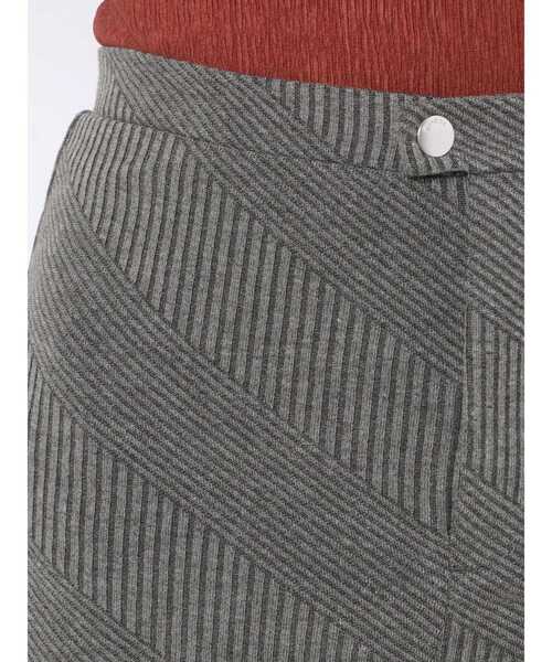 EMODA（エモダ）の「フィットカットリブスカート（スカート・レディース・ブラック/グレー/アイボリー/ミント・SMALL/MEDIUM）」の12枚目の写真