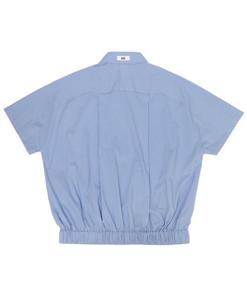 ADD SEOUL（エーディーディーソウル）の「【ADD SEOUL】EASYWEAR BALLOON SHIRT / イージーウェア バルーン リブ シャツ（シャツ/ブラウス・メンズ・ホワイト/ブルー・1/2）」の17枚目の写真