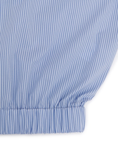 ADD SEOUL（エーディーディーソウル）の「【ADD SEOUL】EASYWEAR BALLOON SHIRT / イージーウェア バルーン リブ シャツ（シャツ/ブラウス・メンズ・ホワイト/ブルー・1/2）」の20枚目の写真