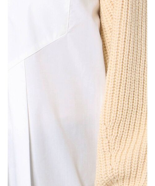 LAGUNAMOON（ラグナムーン）の「ニットボレロドッキングブラウス（シャツ/ブラウス・レディース・アイボリー/グレー・FREE）」の13枚目の写真