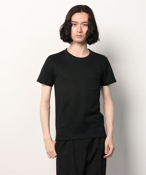汗染み防止 Anti Soaked Soaked フィットクルーネックｔシャツ Tシャツ カットソー Nano Universe ナノユニバース のファッション