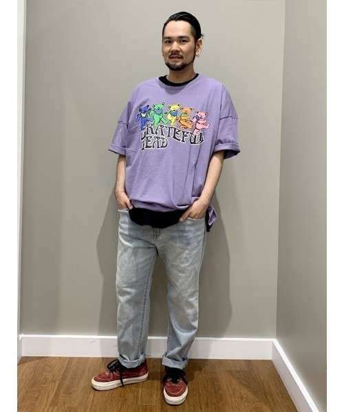 GAP（ギャップ）の「グレイトフル・デッド グラフィックTシャツ（Tシャツ/カットソー・メンズ・ブラック/パープル/オレンジ/ホワイト・XS/L/XL/S/M）」の20枚目の写真