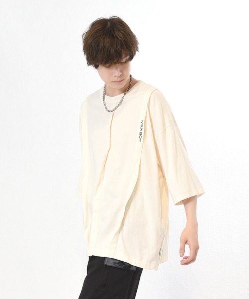 トップスcreased Tee Tシャツ カットソー Milkboy ミルクボーイ のファッション