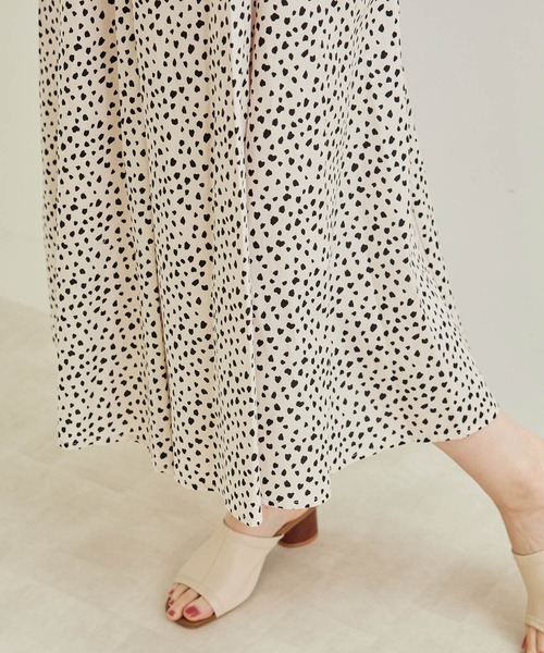 ROPE' PICNIC(ロペピクニック)の「アニマルドットマーメイドフレアスカート(スカート・レディース・ブラック/キャメル/ベージュ・38)」の7枚目の写真