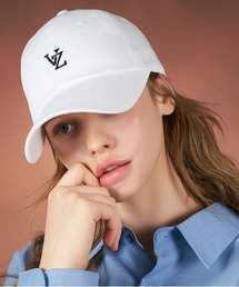 VARZAR | 【VARZAR】MONOGRAM SOFT OVER FIT BALL CAP / バザール モノグラム ロゴ ソフト オーバーフィット ベースボール キャップ(キャップ)