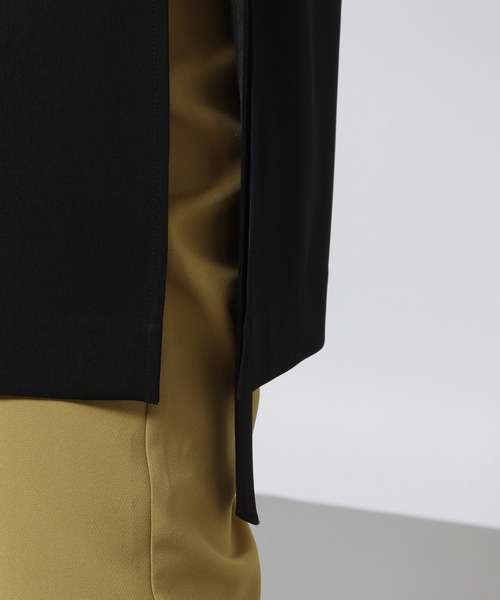 PAGEBOY(ページボーイ)の「ロングジレジャケット(その他アウター・レディース・ブラック/グレイッシュベージュ/オフホワイト・FREE)」の21枚目の写真