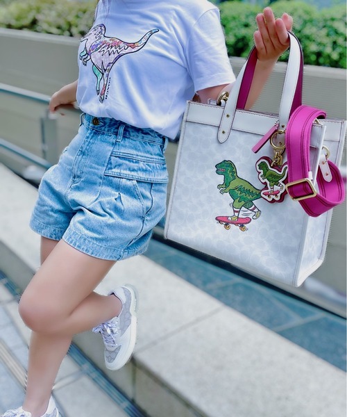 日本限定】レキシー プレイ バッグ チャームシグネチャー キャンバス