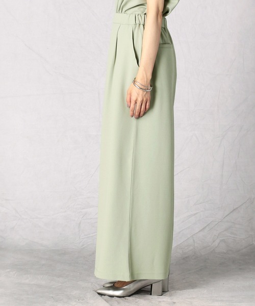 Comme　Ca　Mature（コムサマチュア）の「ジョーゼット　パンツ（その他パンツ・レディース・ブラウン/カーキ/チャコール・MEDIUM/LARGE）」の7枚目の写真