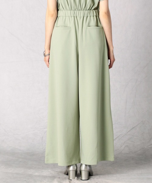 Comme　Ca　Mature（コムサマチュア）の「ジョーゼット　パンツ（その他パンツ・レディース・ブラウン/カーキ/チャコール・MEDIUM/LARGE）」の8枚目の写真