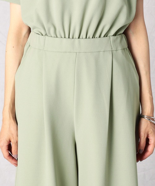 Comme　Ca　Mature（コムサマチュア）の「ジョーゼット　パンツ（その他パンツ・レディース・ブラウン/カーキ/チャコール・MEDIUM/LARGE）」の9枚目の写真