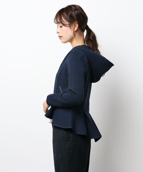 JENNE（ジェンヌ）の「パリジェンヌ ペプラムパーカー（パーカー