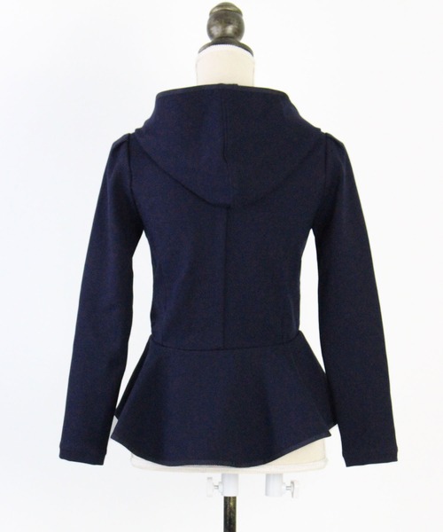 JENNE（ジェンヌ）の「パリジェンヌ ペプラムパーカー（パーカー