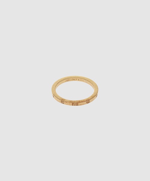Maison Margiela(メゾンマルジェラ)の「RING(リング・レディース・ゴールド/シルバー・S/XS)」の1枚目の写真