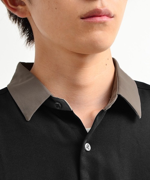MinoriTY(マイノリティ)の「シャツ クレリック長袖シャツ(シャツ/ブラウス・メンズ・ホワイト/ブラック/ベージュ/ワイン/チャコール/グリーン/ブルー・M/L)」の15枚目の写真
