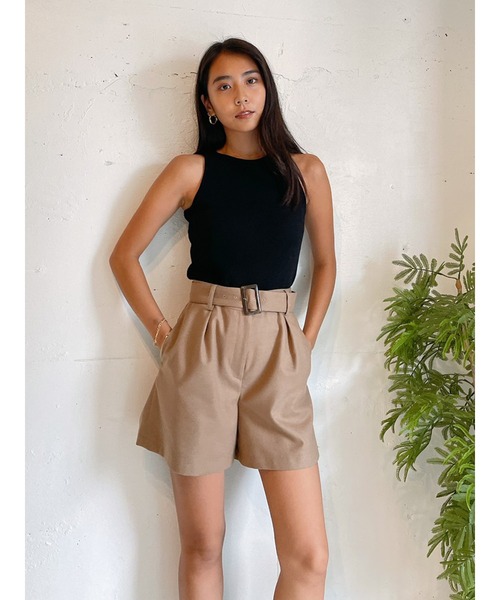 Vicente（ヴィセンテ）の「Classic shortpants（その他パンツ・レディース・ブラック/ベージュ・FREE）」の12枚目の写真