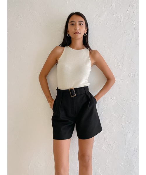 Vicente（ヴィセンテ）の「Classic shortpants（その他パンツ・レディース・ブラック/ベージュ・FREE）」の13枚目の写真