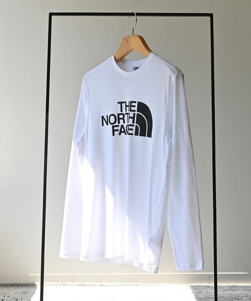 THE NORTH FACE(ザノースフェイス)の「THE NORTH FACE (ザ・ノースフェイス) L/S Half Dome Tee ロンT(Tシャツ/カットソー・レディース・ホワイト・S/M/L)」の3枚目の写真
