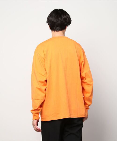 FTC（エフティーシー）の「ATHLETIC L/S TOP（Tシャツ/カットソー・メンズ・ホワイト/ブラック/オレンジ/ネイビー・MEDIUM/LARGE/SMALL/X-LARGE）」の9枚目の写真