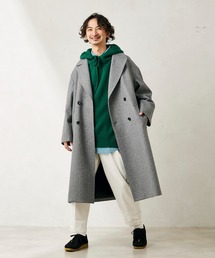 JOURNAL STANDARD relume | TECH MELTON ダブルAライン オーバーサイズコート(チェスターコート)